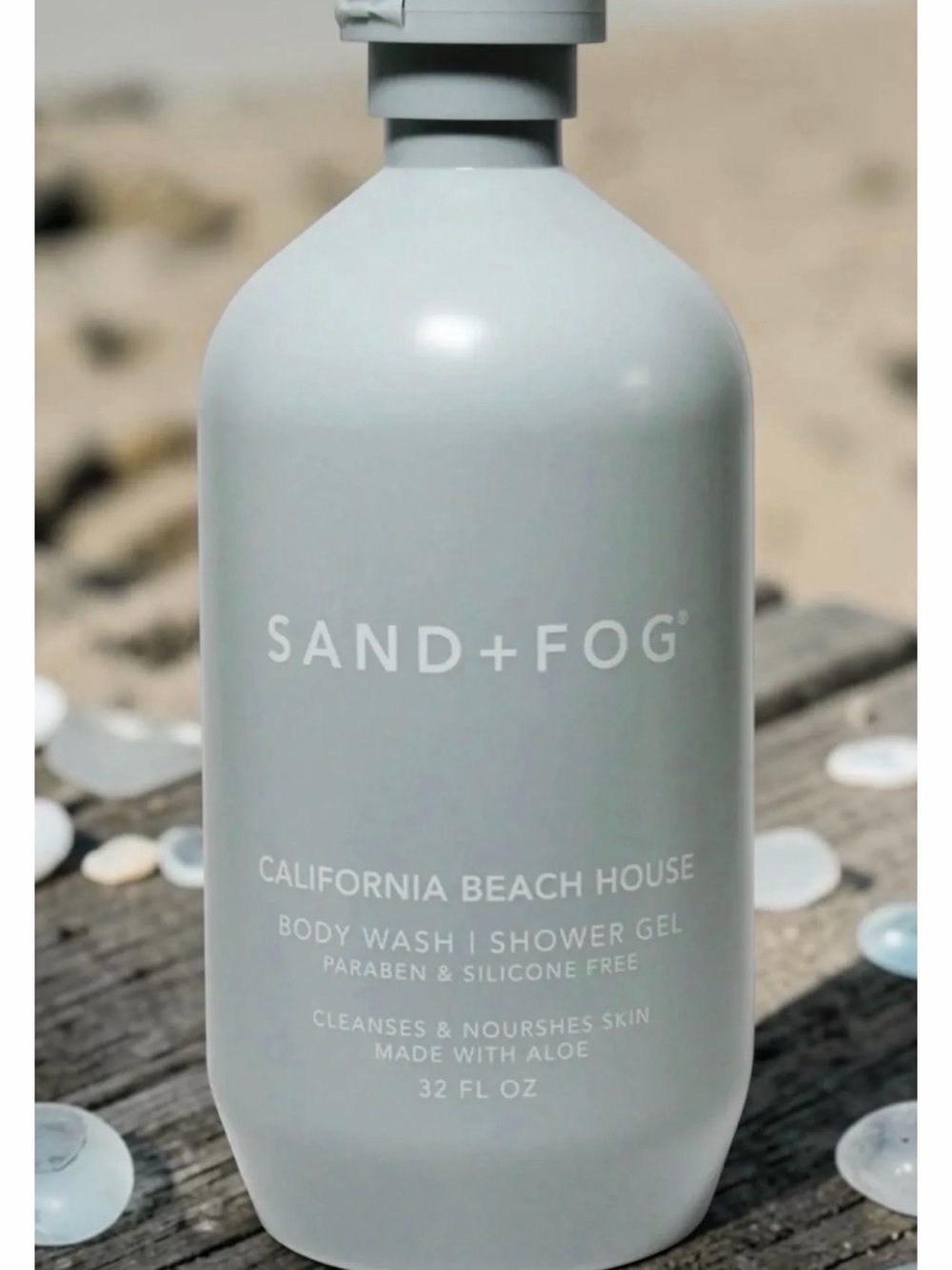 SAND+FOG California Beach House Body Wash — 32oz